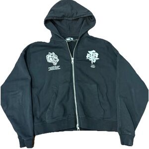 Naruto Shippuden X Darc Sport Medium Cotton Gray Limited Edition Hoodie